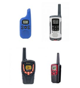 Four FRS Walkie Talkies For Stay at Home  Quarantine