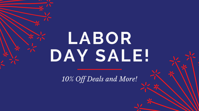 Labor Day Weekend Sale 2020