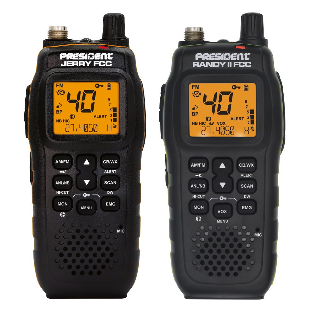 President JERRY FCC and RANDY II CB Radio Comparison - Buy Two Way Radios