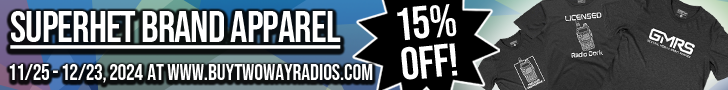 15% Off All Superhet Apparel Products!