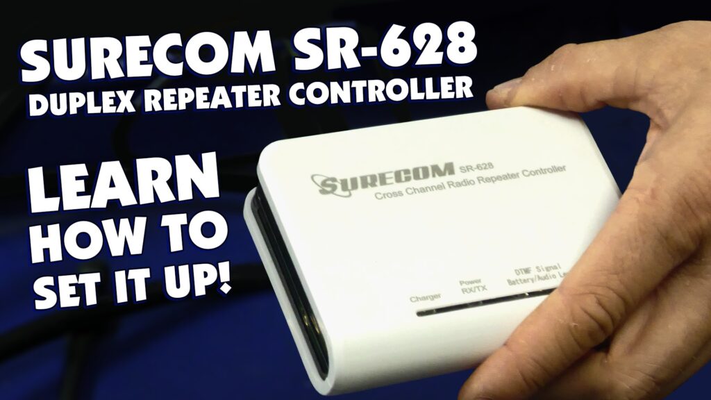 How to turn two handhelds into a repeater with the Surecom SR-628