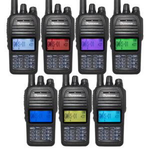 Wouxun KG-905G Plus and KG-915G WIth 7 Display Backlight Colors