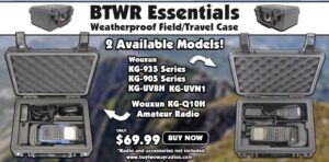 New Weatherproof Travel Cases for Wouxun Handheld Radios!