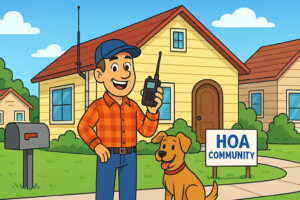 Antenna on a House in an HOA