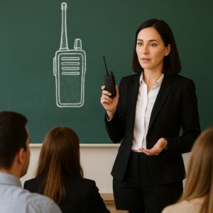 Using Two Way Radios to Improve School Security