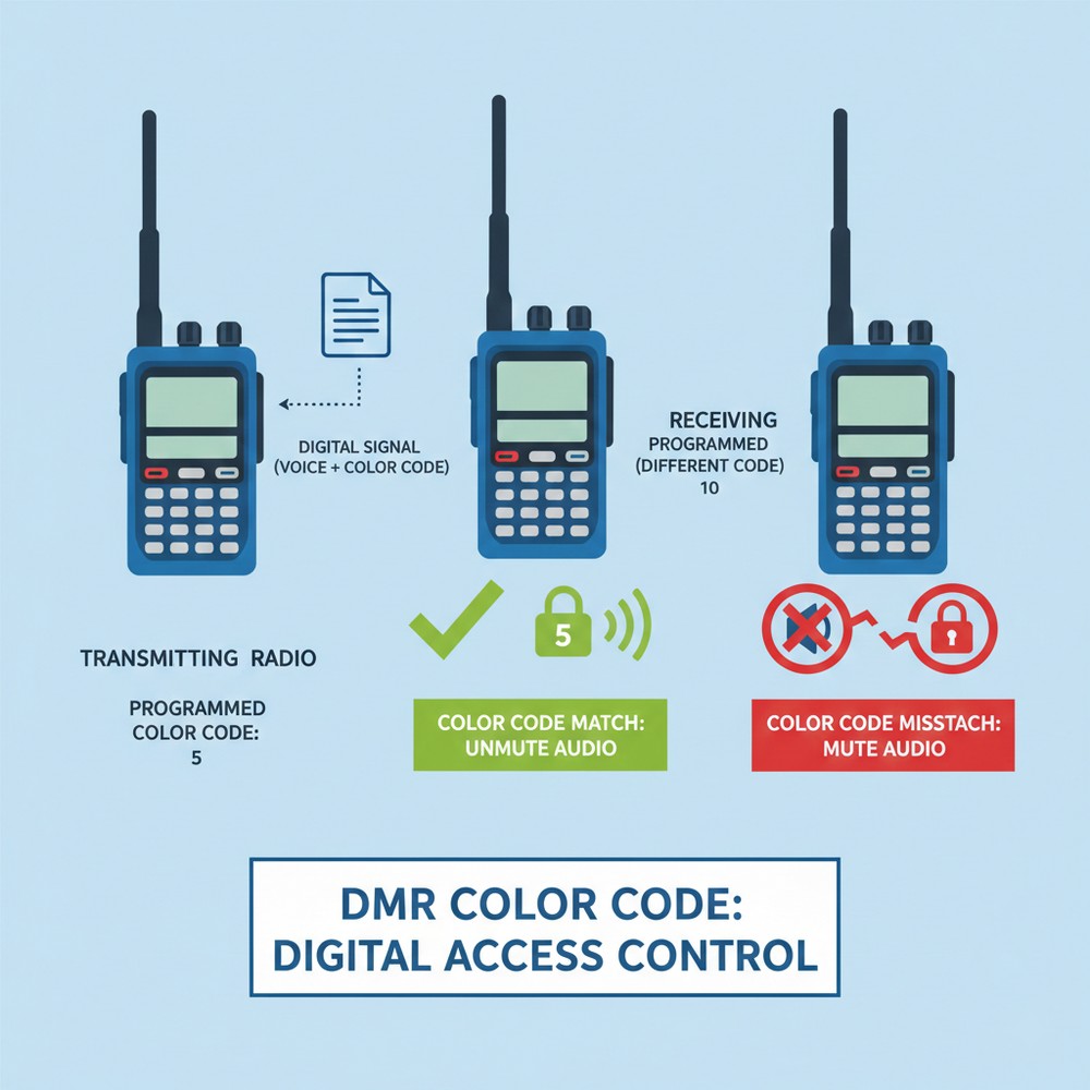 Slstr Understanding Color Code Understanding Color Codes on DMR Digital Two Way Radios - Buy Two Way ...