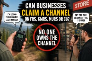 Can Businesses Claim a Channel on Personal Radio Services?