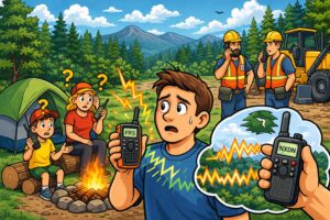 Digital Noise on FRS Radios