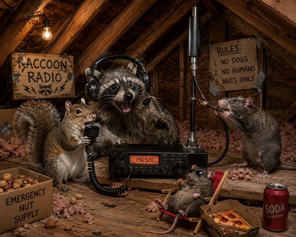 Can an Attic Antenna Keep Squirrels Away?