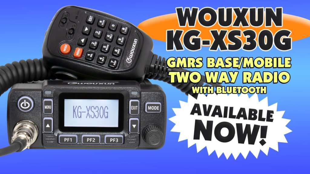 The Wouxun KG-XS30G Mobile Radio Video