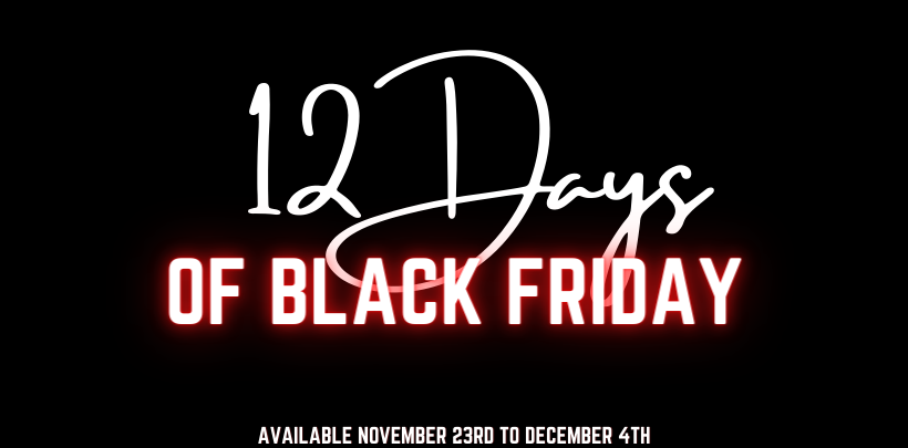 12 Days of Black Friday Sale 2020
