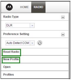 Motorola DLR Series Programming Read Radio