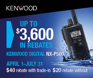 Kenwood NX-P500 $20-$40 Rebate Offer!