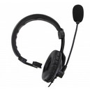 XLT Medium Duty Lightweight Headset w/ PTT and Boom Microphone