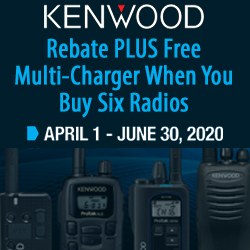 Kenwood $100-$200 Rebate Plus Free Multi-Charger Promotion Q2 2020