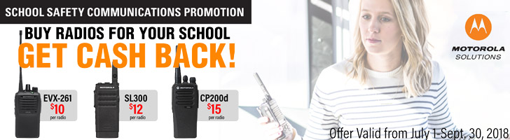 Motorola Radio Rebate Offer for K-12 Schools!